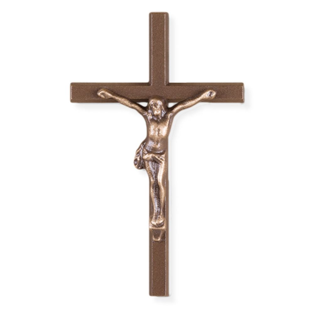 Symbol »Kreuz mit Christus«, Bronze Symbol »Kreuz mit Christus«, Bronze
