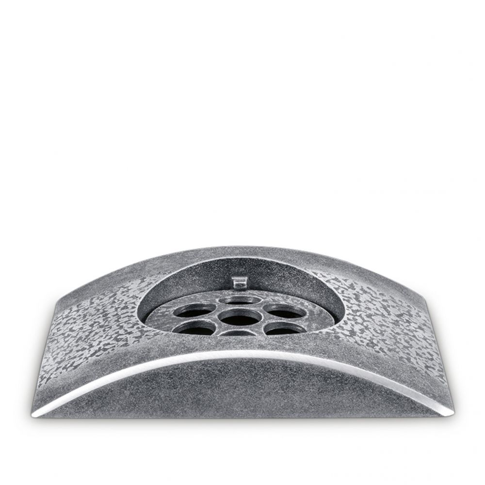 Vasenring »Rondo«, Alu, grau getönt, 3 x 12 x 18 cm Vasenring »Rondo«, Alu, grau getönt, 3 x 12 x 18 cm