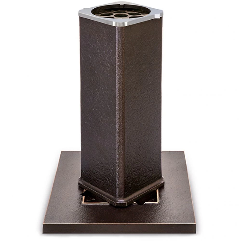 Versenkbare Grabvase »Fino« aus Bronze und Edelstahl, 27 cm hoch Versenkbare Grabvase »Fino« aus Bronze und Edelstahl, 27 cm hoch