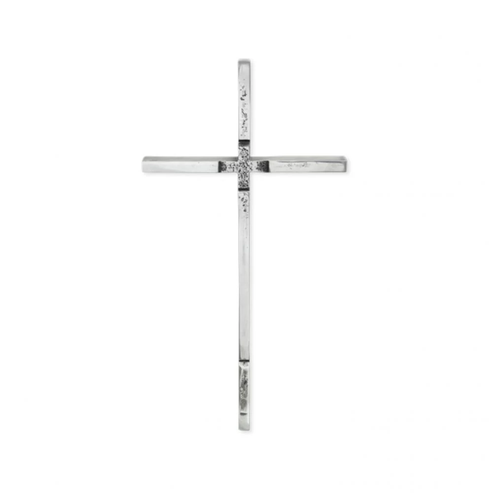 Symbol »Kreuz, No.2«, Edelstahl, 40 x 21 x 3 cm