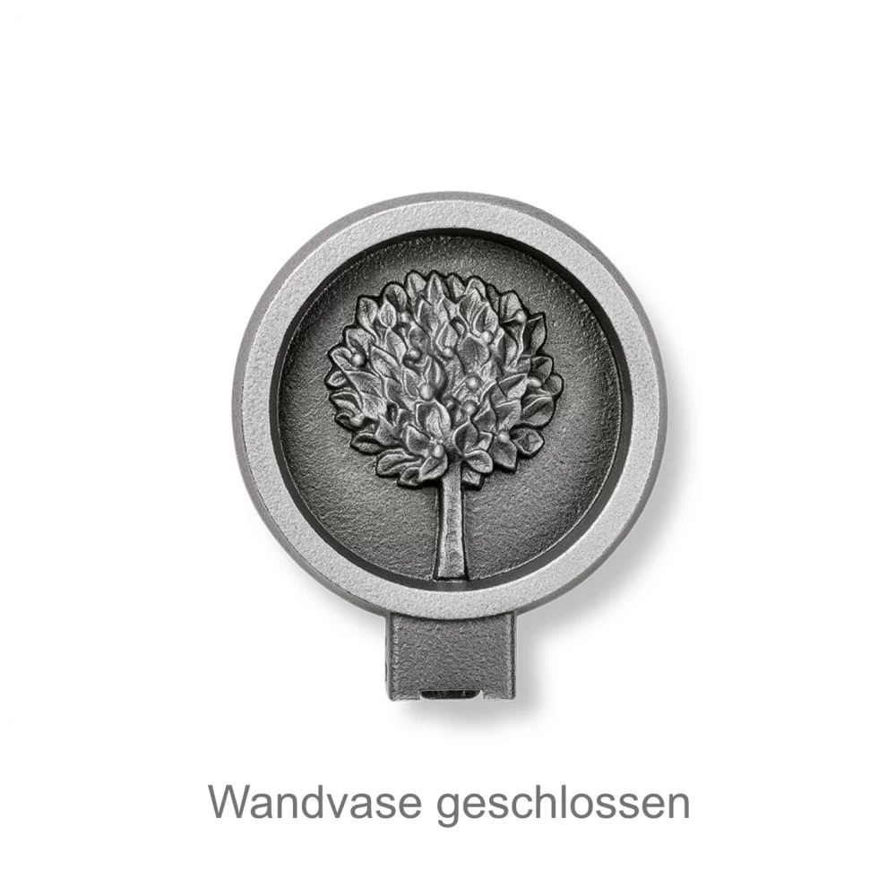 Aufklappbare Wandvase »Baum« Alu Aufklappbare Wandvase »Baum« Alu