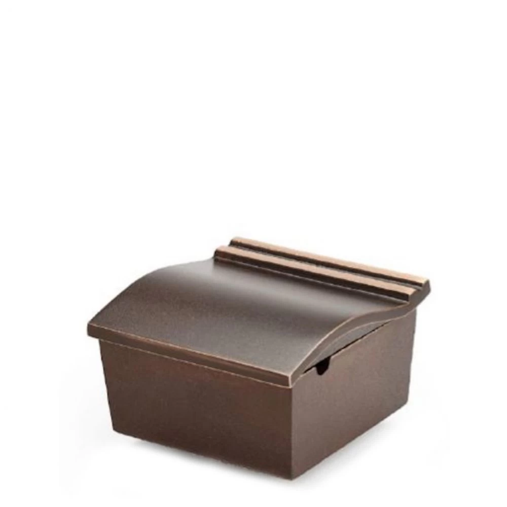 Weihwasser Kessel »Comet«, Bronze, Patina »dunkelbraun«, 6 cm hoch Weihwasser Kessel »Comet«, Bronze, Patina »dunkelbraun«, 6 cm hoch