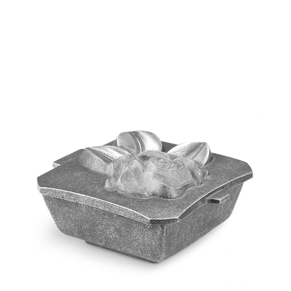 Weihwasserkessel »Blüte«, Bronze, Ornament, 7 x 12 x 14 cm Weihwasserkessel »Blüte«, Bronze, Ornament, 7 x 12 x 14 cm