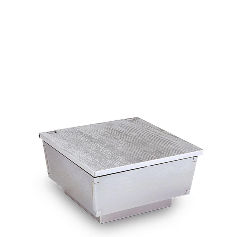 Weihwasserkessel »Eos«, Edelstahl, 6 x 12 x 12 cm, Weihwasserkessel »Eos«, Edelstahl, 6 x 12 x 12 cm,