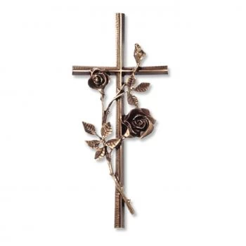 Symbol »Aufliegendes Kreuz mit Rosenzweig« Atelier Binder