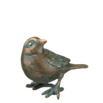 Gartenskulptur »Spatz, drehend«