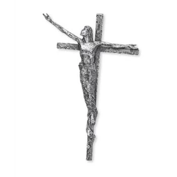 Aufliegendes Kreuz »Christus am Kreuz« Alu