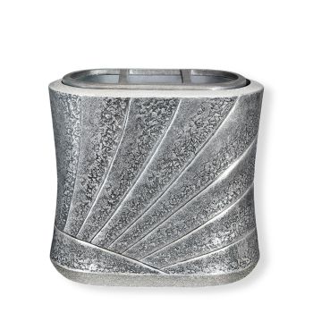 Breite Wandvase »Ventura« Alu