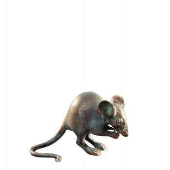 Bronzefigur »Maus, fressend«