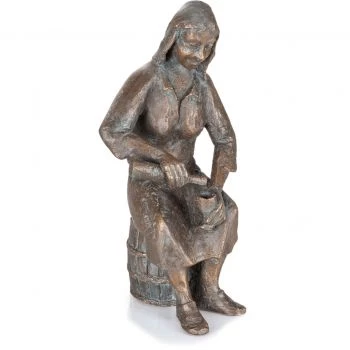Bronzefigur »Die Einschenkerin« Theophil Steinbrenner