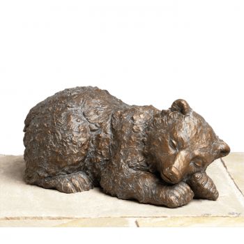 Bronzefigur »Eisbär, schlafend« Atelier Strassacker