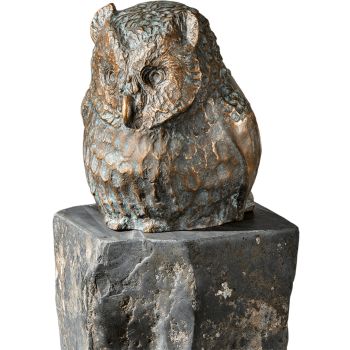 Bronzefigur »Eule« Martin Schliessler