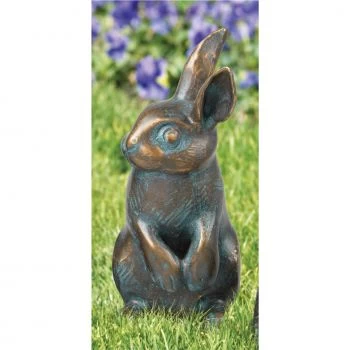 Bronzefigur »Kaninchen, stehend« Atelier Strassacker