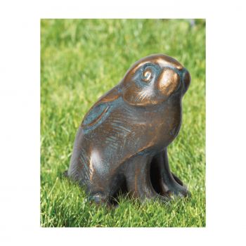 Bronzefigur »Kaninchen, wachsam« Atelier Strassacker
