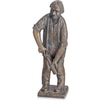 Bronzefigur »Korkenzieher« Theophil Steinbrenner
