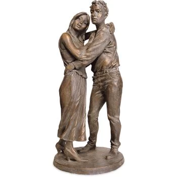 Bronzefigur »Liebespaar« Leo Wirth