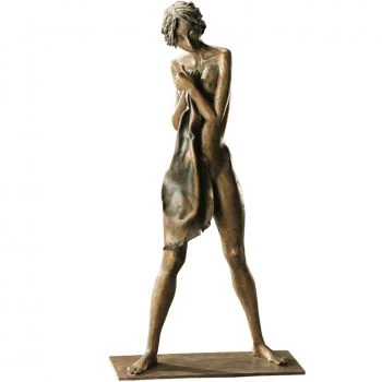 Bronzefigur »Mädchen mit Tuch« Kurt Grabert