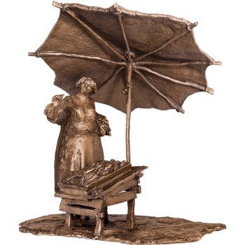 Bronzefigur »Marktfrau« Joseph Michael Neustifter
