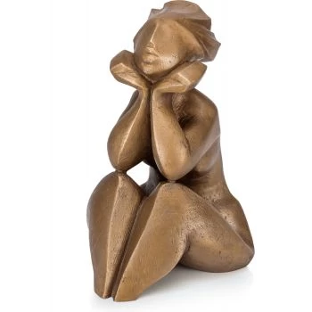Bronzefigur »Meditierende« Pepi Pescollderungg
