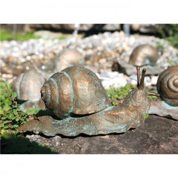 Bronzefigur »Schnecke« Atelier Strassacker