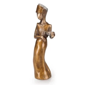 Bronzefigur »Schwangere mit Korb« Sonja Marschner