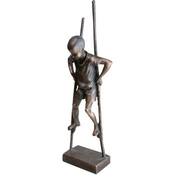 Bronzefigur »Stelzenläufer« Willi Tannheimer