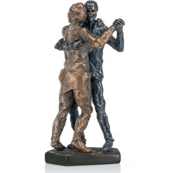 Bronzefigur »Tangopaar Herbst« Uwe Spiekermann