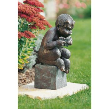 Bronzeplastik »Pan« Theophil Steinbrenner