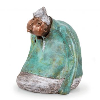 Bronzeplastik »Seemann« Anne-Sophie Gilloen