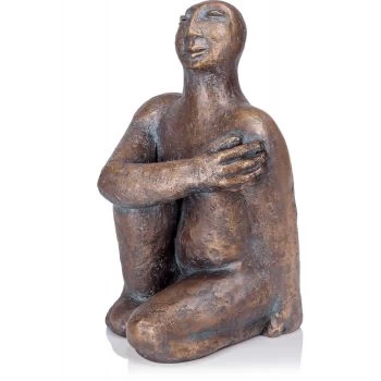 Bronzeplastik »Sitzende 1« Christiane Raschke