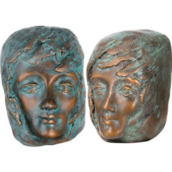 Bronzereliefe »Set Wegbegleiter II« Maria-Luise Bodirsky