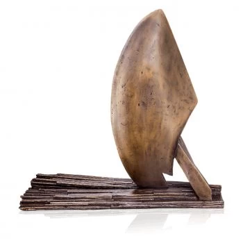 Bronzeskulptur »Aufbruch« Kay Winkler