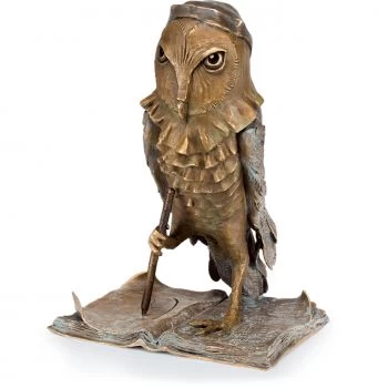 Bronzeskulptur »Chouette Artiste« Agnes Boulloche