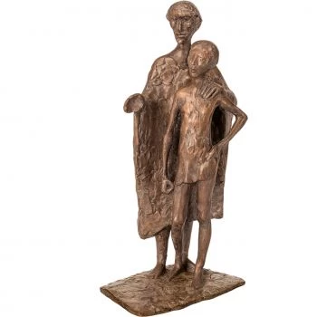 Bronzeskulptur »Den eigenen Weg gehen« Manfred Welzel