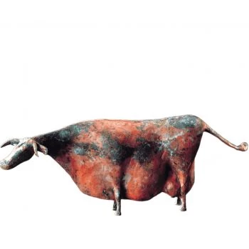 Bronzeskulptur »Kuh« Hermann Schwahn
