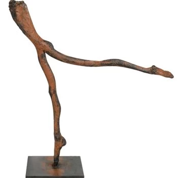 Bronzeskulptur »Nichts ist nichts« Birgitt Mattes
