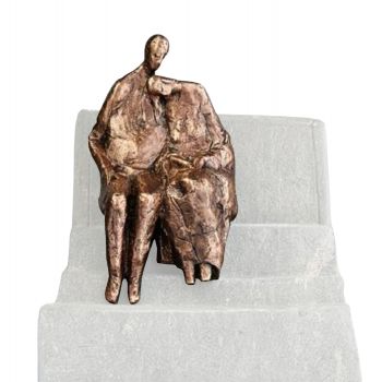 Bronzeskulptur »Paar« Atelier Binder