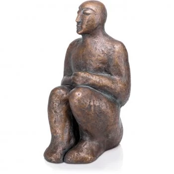 Bronzeskulptur »Sitzende 2« Christiane Raschke