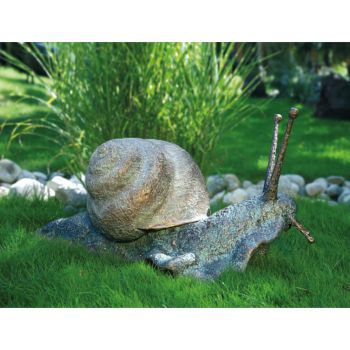 Bronzeskulptur »Weinbergschnecke« Michael Brettschneider