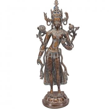 Bronzestatue »Avalokiteshvar«
