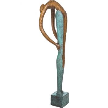 Bronzestatue »Die Häutung« Andrea Kraft