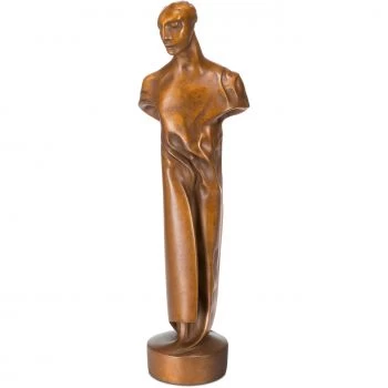 Bronzestatue »Jüngling im Wind« Giovanni de Angelis