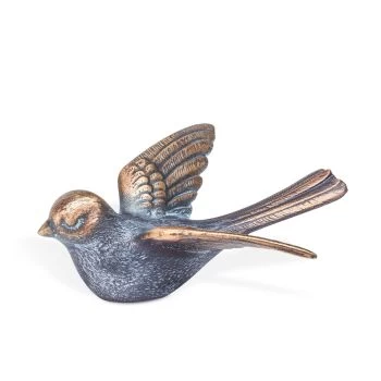 Figur »Vogel, Flügel offen« Bronze