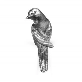 Figur »Vogel, Kantenhocker« Aluminium