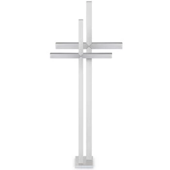 Edelstahlkreuz »Schattenkreuz, eckig« in 3 Größen
