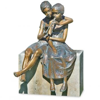 Skulptur »Paar mit Flöte« Pawel Andryszewski