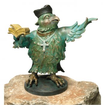 Gartenfigur »Der Kaplan: der Auerhahn« Atelier Strassacker