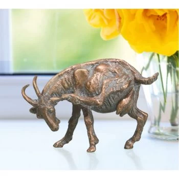 Gartenskulptur »Ziege, kratzend« Atelier Strassacker