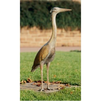 Gartenskulptur »Graureiher« Theophil Steinbrenner
