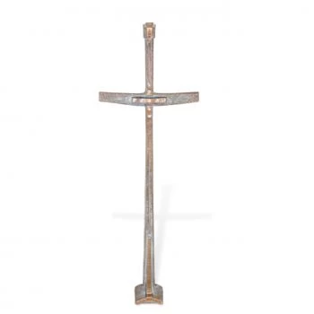 Grabkreuz »Bronzekreuz mit eingesetzten Swarovski-Kristallen«